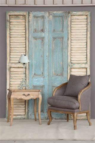 rustic french doors