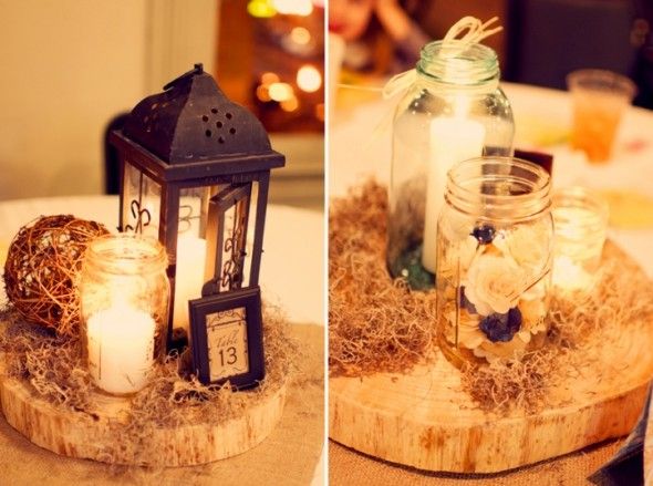 rustic wedding decor