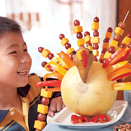so cute for kids to make as an appetizer for Thanksgiving