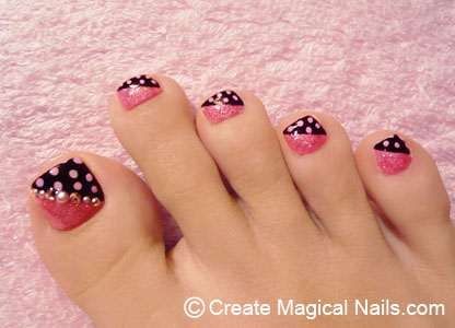 toe nail designs