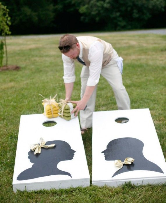 wedding cornhole