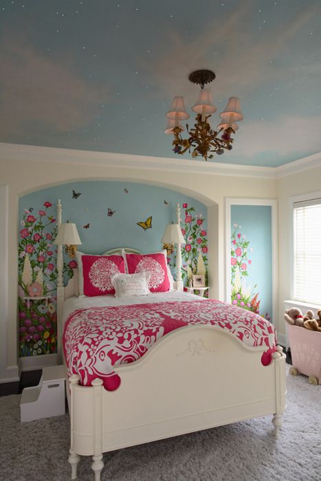 whimsical fairytale bedroom