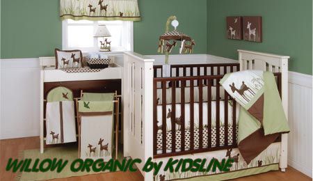 whitetail deer white tail deer forest hunting theme baby nursery crib bedding nu