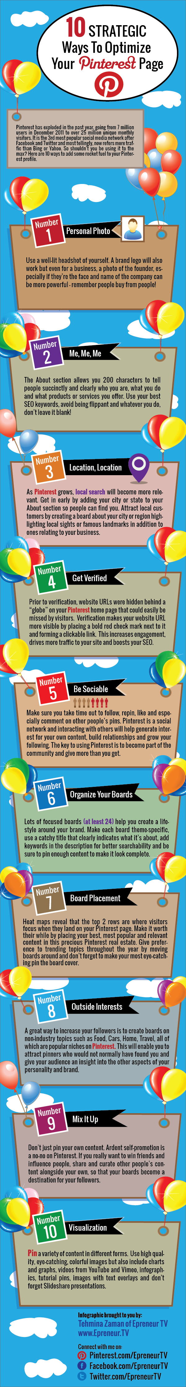 10 Ways To Optimize Your Pinterest Profile