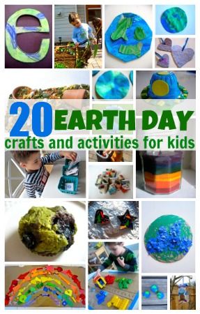 20 Earth Day Crafts & Activities For Kids