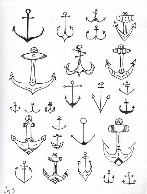 Anchors – tattoo ideas  gonna get me an anchor one day