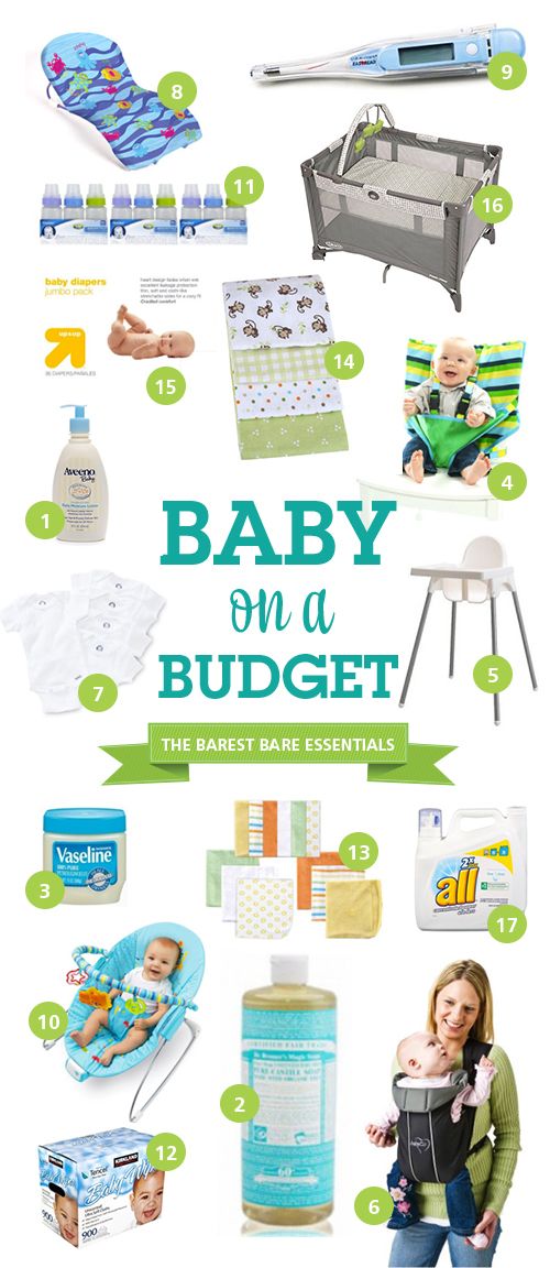 Baby on a Budget – The Barest Bare Essentials — Pregnant Chicken