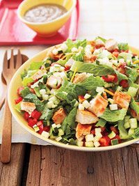 Barbecue Chicken Chop Salad
