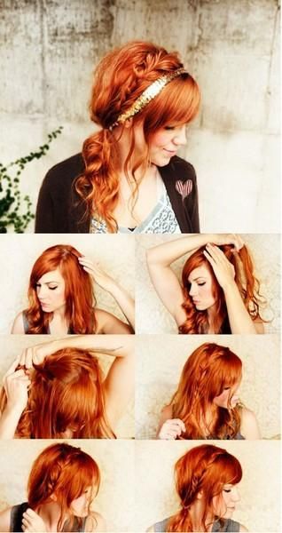 Beautiful red hair