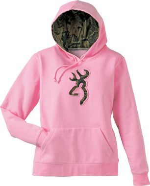 Browning pink w/ camo hoodie