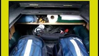 Bug Out Vehicle – Re-Inventing the Car Trunk, via YouTube.