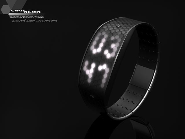 Camalien LED concept watch changes its colors depending on your surroundings – D