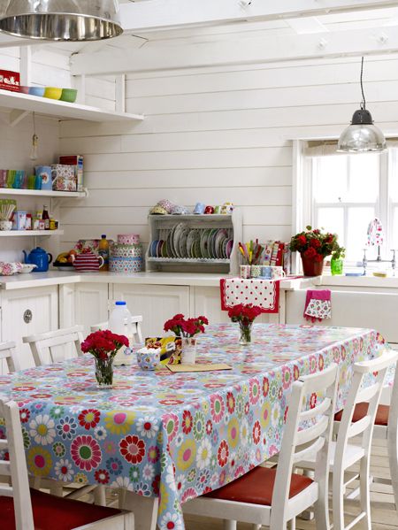 Cath Kidston style kitchen