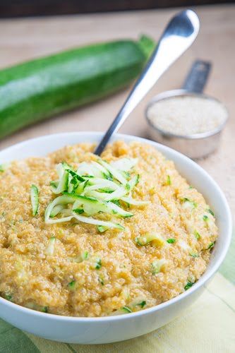 Cheesy Zucchini Quinoa