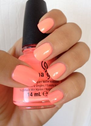 Coral. Perfect summer color.