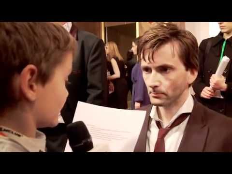 David interviewed by a wee reporter for The Pirates – Band of Misfits. Absolutel
