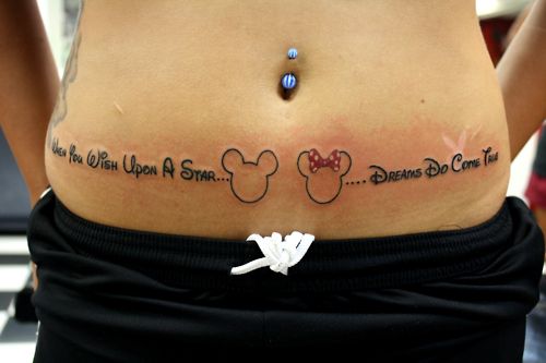 Disney inspired tattoo