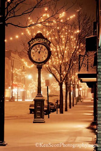 Downtown Traverse City in Michigan
