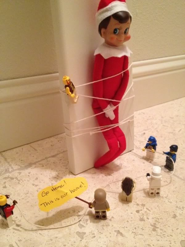 Elf on a shelf!