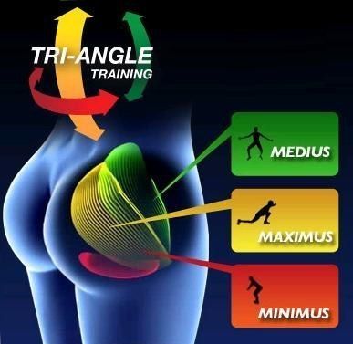 Exercises that activate each buttocks muscle : MEDIUS – Jumping Jacks MAXIMUS –