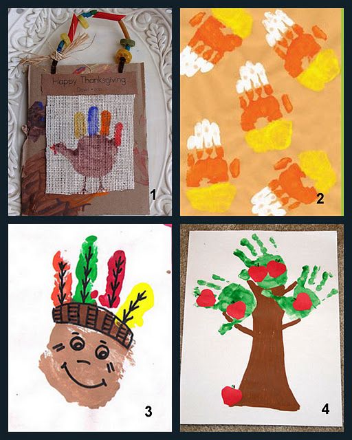 Fall Handprint Art Ideas