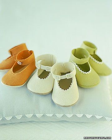 Felt Baby Shoes