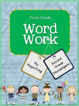 First Grade Word Work includes 28 units to build letter/sound relationships and