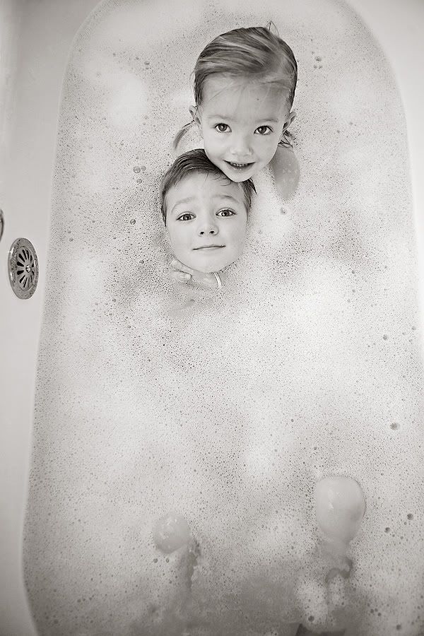 It is my duty to carry on the long and dignified tradition of naked sibling bath