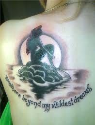 Little mermaid tattoo