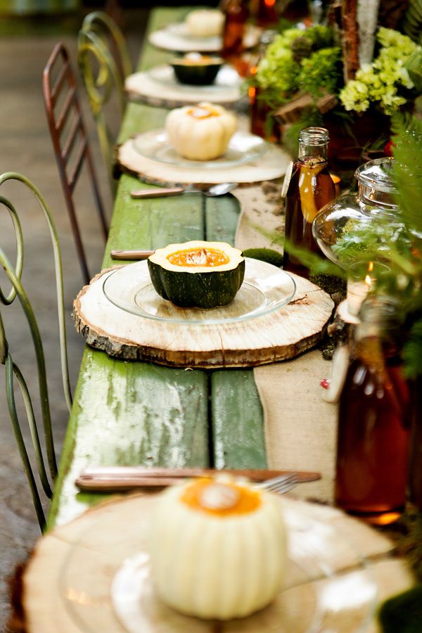 Log Placemats…..  Beyond Fall Perfect…