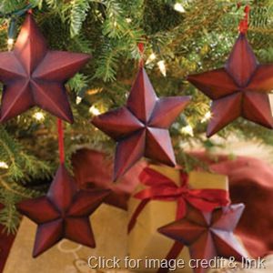 Make your own Star Ornaments