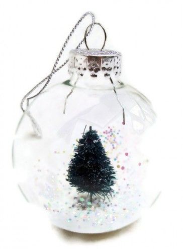 Mini Christmas Tree Handmade Glass Ornament