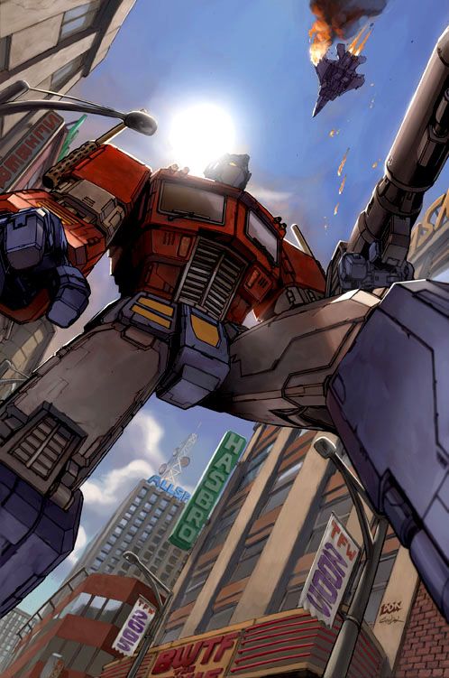 Optimus Prime by ~DonFig on deviantART – Transformers Autobot