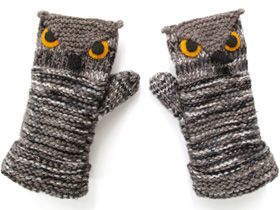 Owl Mittens