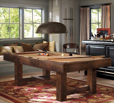 Pottery Barn Pool Table | Pottery Barn