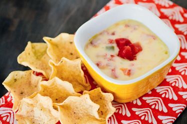 Queso recipe with real cheese… not Velveeta.