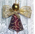 Ribbon Angel Ornament