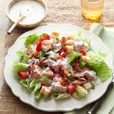 Salmon BLT Salad