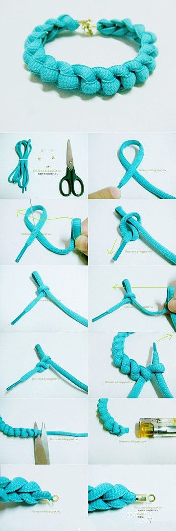 Shoe String Bracelet! Super cool!