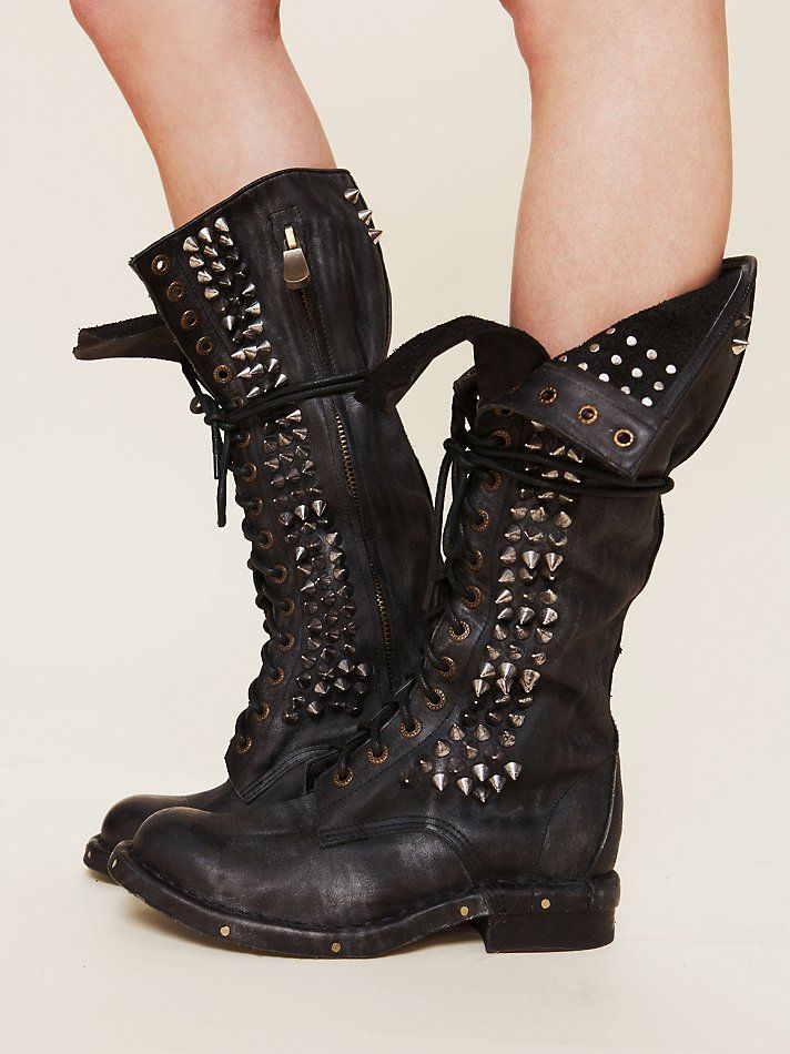 Studded Boots