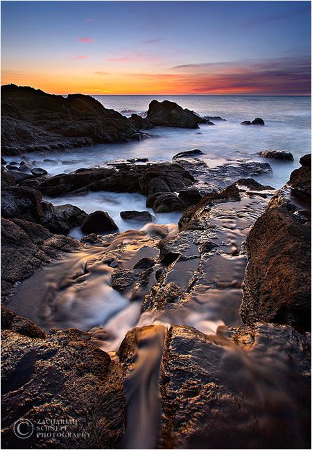 Sunset Flow, Oregon Coast, USA