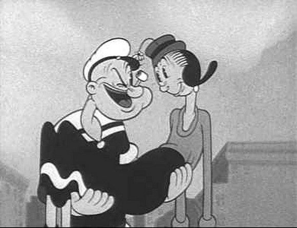 The classic Popeye from the 1930s – great cartoons!