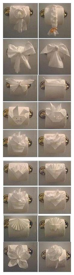 Toilet Paper Origami