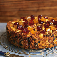 Tropical Christmas Fruit Cake