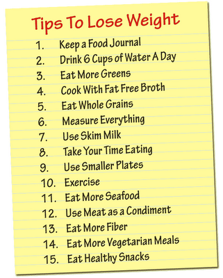 Weight Watchers Tips to Lose Weight