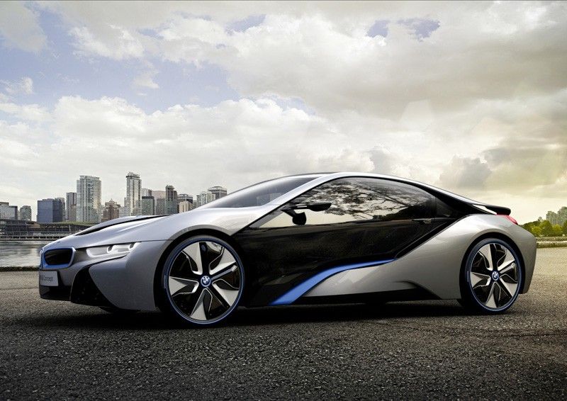 Yes. A car. A hybrid diesel-electric BMW i8 Concept. It makes me swoon.