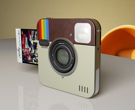 a great stocking stuffer!! instagram camera that prints real photos like a polar