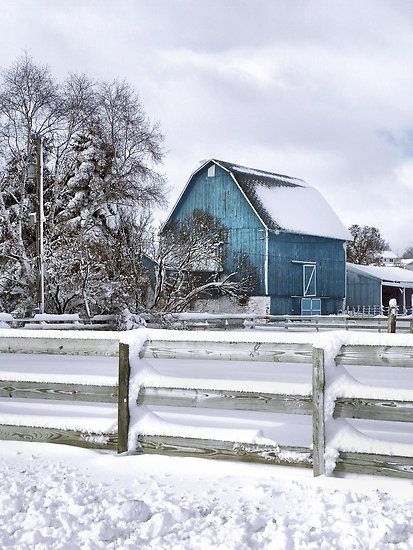 blue barn