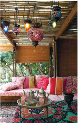 boho patio