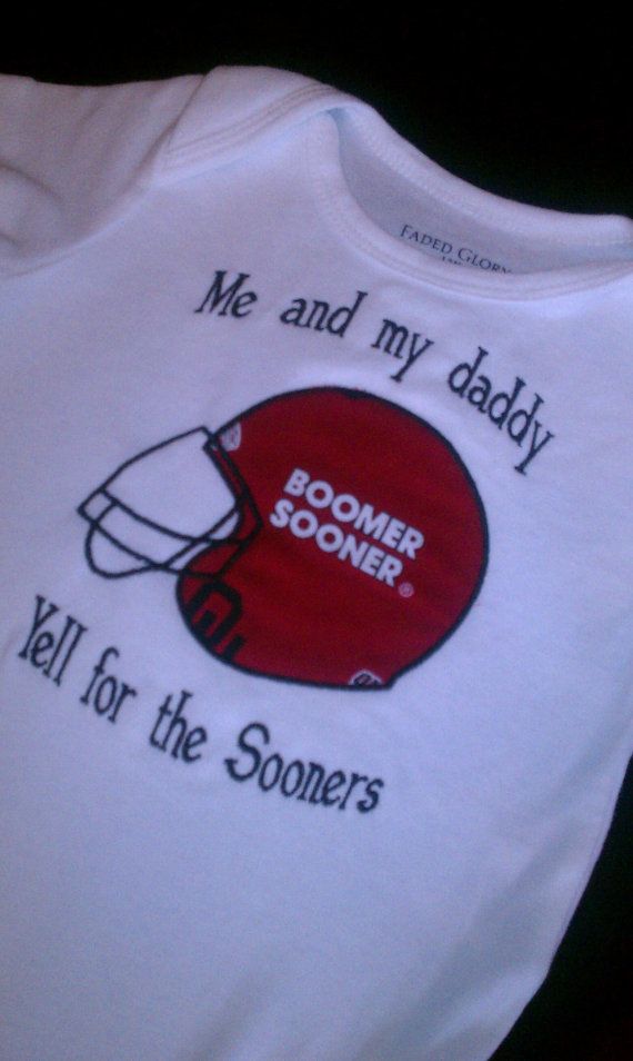 cute Sooners onesie